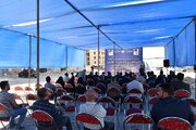 کلنگ زنی احداث 5 باب مدرسه در اراضی نهضت ملی مسکن شهر سمنان با حضور وزیر آموزش و پرورش