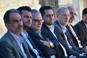 کلنگ زنی احداث 5 باب مدرسه در اراضی نهضت ملی مسکن شهر سمنان با حضور وزیر آموزش و پرورش