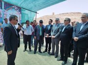 ببینید|  بازدید معاون اجرایی رئیس جمهور از عملیات ساخت بزرگراه زاهدان- خاش- ایرانشهر