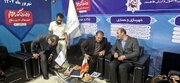 ببینید| غرفه شورای هماهنگی امور راه و شهرسازی خوزستان در نمایشگاه دستاوردهای دولت چهاردهم  همزمان با هفته دولت (شب چهارم)