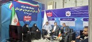 ببینید| غرفه شورای هماهنگی امور راه و شهرسازی خوزستان در نمایشگاه دستاوردهای دولت چهاردهم  همزمان با هفته دولت (شب چهارم)