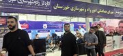 ببینید| غرفه شورای هماهنگی امور راه و شهرسازی خوزستان در نمایشگاه دستاوردهای دولت چهاردهم  همزمان با هفته دولت (شب چهارم)