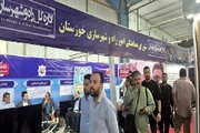 ببینید| غرفه شورای هماهنگی امور راه و شهرسازی خوزستان در نمایشگاه دستاوردهای دولت چهاردهم  همزمان با هفته دولت (شب چهارم)