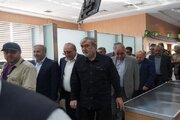 گزارش_تصویری 
بازدید اعضا و رئیس کمیسیون امنیت ملی مجلس شورای اسلامی و معاون راهداری سازمان راهداری و حمل و نقل جاده ای از پایانه مرزی پلدشت در آذربایجان غربی