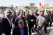 گزارش_تصویری بازدید اعضا و رئیس کمیسیون امنیت ملی مجلس شورای اسلامی و معاون راهداری سازمان راهداری و حمل و نقل جاده ای از پایانه مرزی پلدشت در آذربایجان غربی