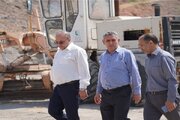 گزارش تصویری بازدید معاون راهداری سازمان راهداری و حمل‌ونقل جاده‌ای کشور از راهدارخانه مرکزی شهرستان چایپاره