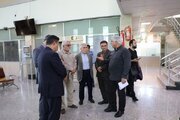 گزارش تصویری //بازدید اعضا و رئیس کمیسیون امنیت ملی مجلس شورای اسلامی از پایانه مرزی تمرچین
