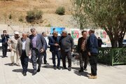 گزارش تصویری //بازدید اعضا و رئیس کمیسیون امنیت ملی مجلس شورای اسلامی از پایانه مرزی تمرچین