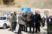 گزارش تصویری //بازدید اعضا و رئیس کمیسیون امنیت ملی مجلس شورای اسلامی از پایانه مرزی تمرچین
