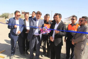 بهره‌برداری و کلنگ‌زنی دو پروژه مهم راهداری در شهرستان کبودرآهنگ