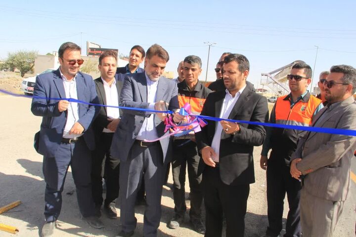 بهره‌برداری و کلنگ‌زنی دو پروژه مهم راهداری در شهرستان کبودرآهنگ