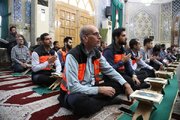 ببینید | همزمان با فرارسیدن هفته دولت؛ مراسم غبارروبی و عطر افشانی امام زاده طاهر (ع) و مزار شهدا با حضور مدیرکل راهداری و حمل و نقل جاده‌ای استان البرز