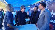 ببینید | برپایی میز خدمت به مناسبت هفته دولت در مصلی بزرگ امام خمینی (ره) کرج