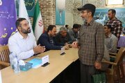 برپایی میز خدمت و پاسخگویی در نماز جمعه قزوین