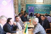 برپایی میز خدمت و پاسخگویی در نماز جمعه قزوین