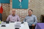 برپایی میز خدمت و پاسخگویی در نماز جمعه قزوین