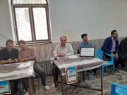 برپایی میزخدمت در نماز جمعه شهرستان های بوئین زهرا و آبیک