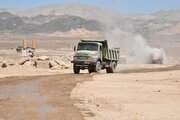 ضلع شرقی شهرک 205 هکتاری نهضت ملی مسکن سمنان در مسیر آماده سازی