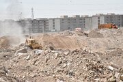 ضلع شرقی شهرک 205 هکتاری نهضت ملی مسکن سمنان در مسیر آماده سازی