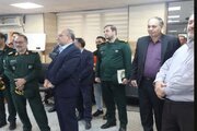 گزارش تصویری //تقدیر فرمانده سپاه شهدای آذربایجان غربی  از تلاش‌های مجموعه راهداری و حمل‌ونقل جاده‌ای استان در اجرای طرح های راهداری و ایمن سازی راههای ارتباطی و طرح اربعین حسینی