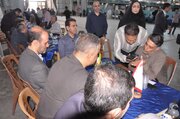ببینید | برگزاری میز خدمت اداره کل راه وشهرسازی استان اصفهان در مصلی نماز جمعه