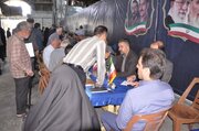 ببینید | برگزاری میز خدمت اداره کل راه وشهرسازی استان اصفهان در مصلی نماز جمعه