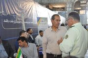 ببینید | برگزاری میز خدمت اداره کل راه وشهرسازی استان اصفهان در مصلی نماز جمعه