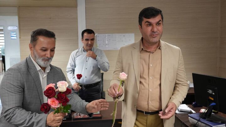 دیدار و ملاقات چهره به چهره مدیر کل راهداری و حمل و نقل جاده ای استان تهران با همکاران