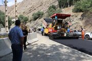 ببینید | گزارش تصویری از عملیات روکش آسفالت محور کرج کندوان حوزه استان البرز