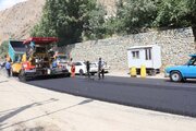 ببینید | گزارش تصویری از عملیات روکش آسفالت محور کرج کندوان حوزه استان البرز