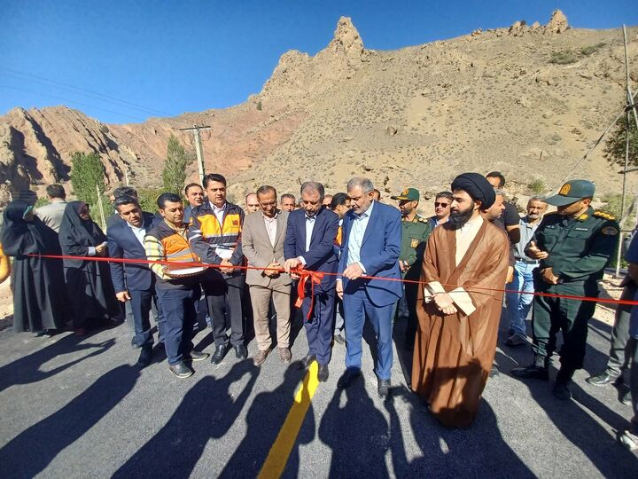 بهره‌برداری از پل محور خمده شهرستان فیروزکوه استان تهران