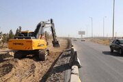 ببینید | گزارش تصویری از عملیات اجرایی احداث واریانت محور کیانمهر -ماهدشت