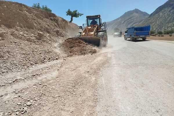آغاز عملیات ایمن سازی محور لردگان _ گرگرسرقلعه در استان چهارمحال و بختیاری