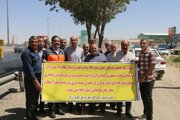 قدردانی رانندگان پیشکسوت استان مرکزی از فعالیتهای راهداری