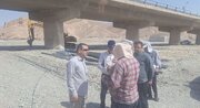 ببینید| بازدید مدیرکل راه و شهرسازی سیستان و بلوچستان از عملیات ساخت پروژه پل حرمک
