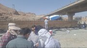 ببینید| بازدید مدیرکل راه و شهرسازی سیستان و بلوچستان از عملیات ساخت پروژه پل حرمک