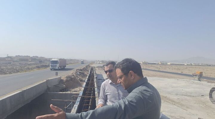 پیشرفت ۷۰ درصدی تقاطع غیرهم‌سطح شهرک دامداران زاهدان