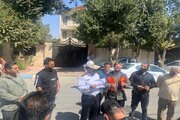 ببینید|همایش طرح ارتقای ایمنی و اموزش راکبین موتورسیکلت ومدارس در روستای رضا آباد از توابع شهرستان ساوجبلاغ
