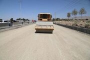 ببینید | ادامه عملیات تعریض لاین شمالی آزادراه کرج قزوین محدوده بهشت سکینه
