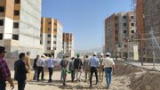 بازدید معاون صندوق ملی مسکن از پروژه های نهضت ملی مسکن خراسان شمالی