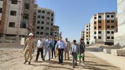 بازدید معاون صندوق ملی مسکن از پروژه های نهضت ملی مسکن خراسان شمالی
