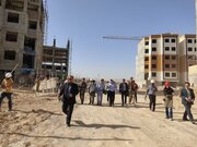 بازدید معاون صندوق ملی مسکن از پروژه های نهضت ملی مسکن خراسان شمالی