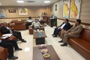 ببینید |برگزاری نشست مشترک مدیرکل راه و شهرسازی خوزستان با فرمانداران مسجدسلیمان و اندیکا در خصوص بررسی مسائل حوزه راهسازی و مسکن