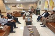 ببینید |برگزاری نشست مشترک مدیرکل راه و شهرسازی خوزستان با فرمانداران مسجدسلیمان و اندیکا در خصوص بررسی مسائل حوزه راهسازی و مسکن