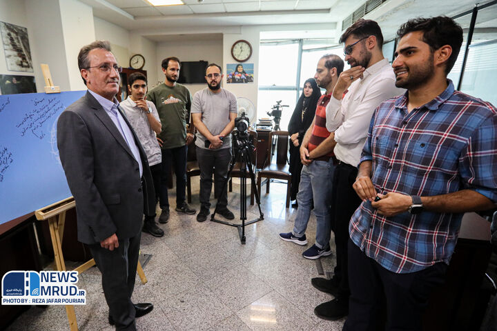 ببینید | بازدید مدیرعامل سازمان بنادر و دریانوردی از پایگاه خبری وزارت راه و شهرسازی