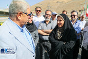 ببینید | بازدید وزیر راه و شهرسازی از آخرین مراحل اجرایی باند شرقی منطقه ۲ آزادراه تهران_شمال