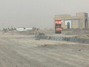 ببینید| تداوم عملیات آماده سازی سایت 90 هکتاری طرح نهضت ملی مسکن محمدآباد سیستان