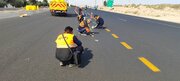 بازگشایی دوربرگردان خضرا در محور کرمان – باغین
