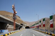 ببینید| آیین بهره‌برداری از باند شرقی منطقه دوم آزادراه تهران - شمال