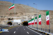 ببینید| آیین بهره‌برداری از باند شرقی منطقه دوم آزادراه تهران - شمال